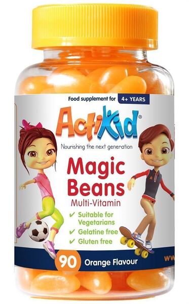 Magic Beans Multi-Vitamin, Arancia - 90 gummies