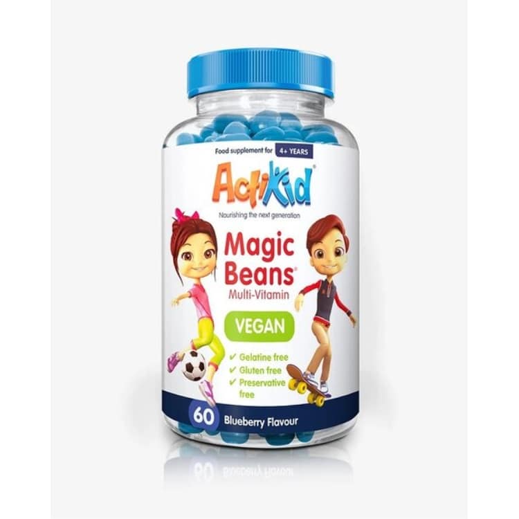 Magic Beans Multi-Vitamin - Vegan, Blueberry - 60 fagioli
