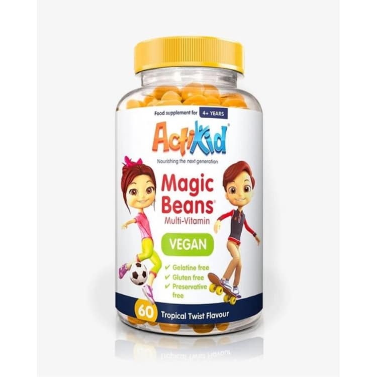 Magic Beans Multi-Vitamin - Vegan, Tropical Twist - 60 fagioli