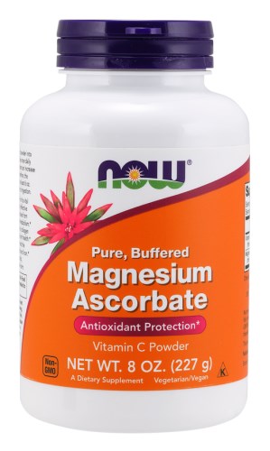 Ascorbato di magnesio, polvere pura tamponata - 227g
