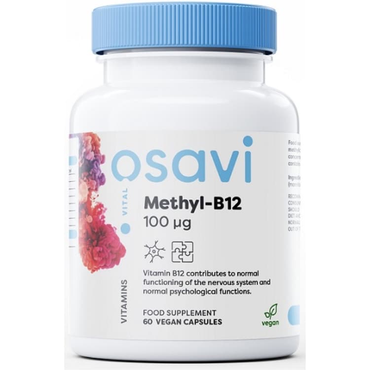 Methyl-B12, 100mcg - 60 capsule vegan