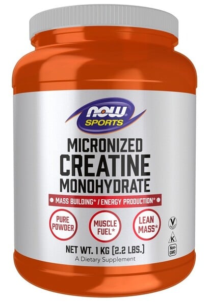 NOW Foods - Creatina Monoidrato Micronizzata - 1000g