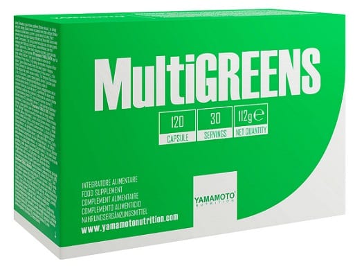 Yamamoto Nutrition - MultiGREENS - 120 capsule