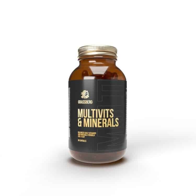 Grassberg - Multivitaminici e Minerali - 90 capsule