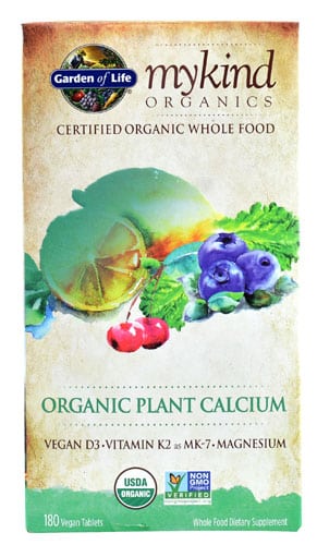 Calcio Vegetale Mykind Organics - 180 capsule vegetariane