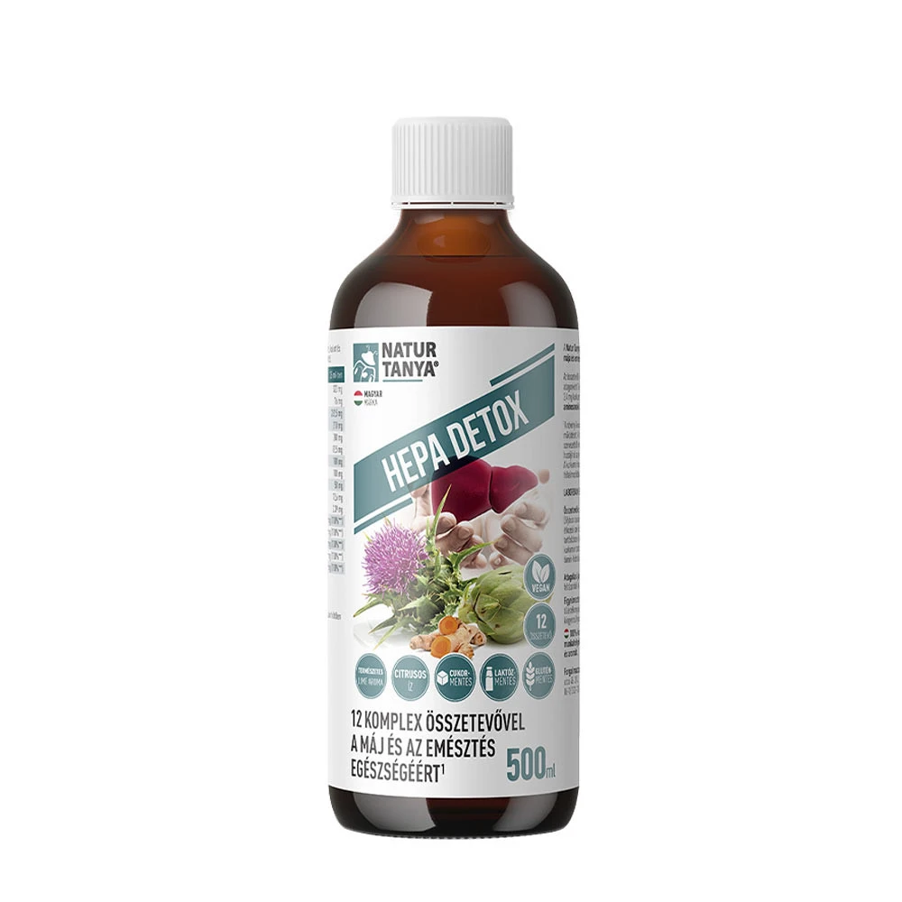 Natur Tanya - Hepa Detox Natur Tanya per Fegato e Digestione (500 ml, Agrumi)