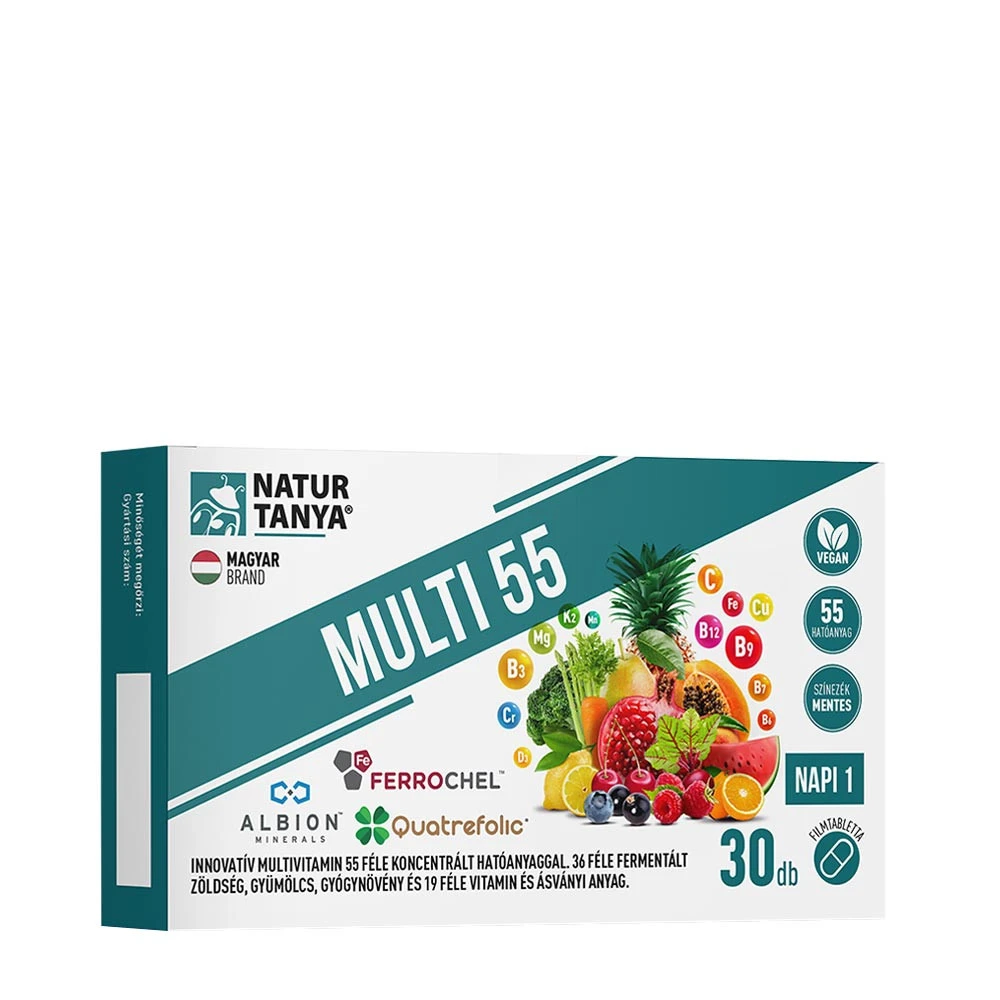 Natur Tanya - Multi 55 Multivitaminico Fermentato (30 Compresse)