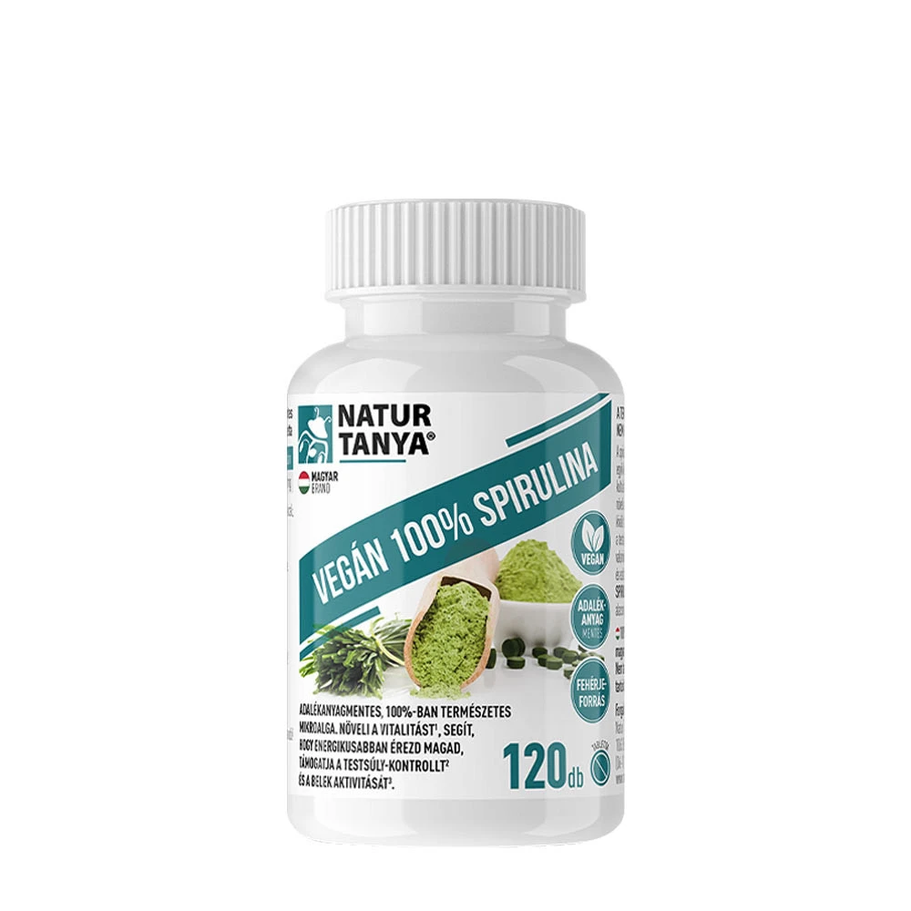 Natur Tanya - Spirulina Vegana 100% (120 Compresse)