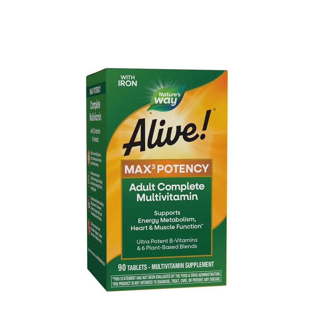 Nature's Way - Alive!® Multivitaminico Massima Potenza (90 Compresse)