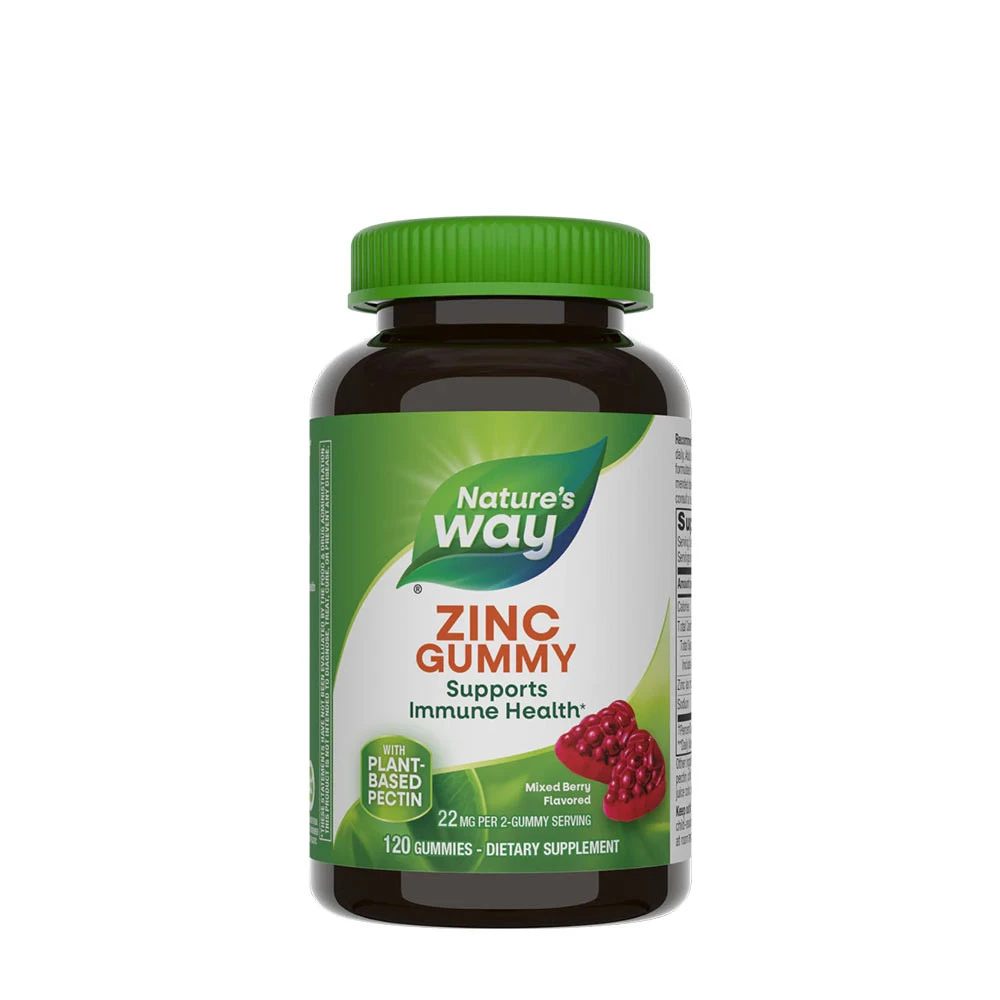Nature's Way - Gommose al Zinco Gusto Frutti di Bosco (120 gommose)