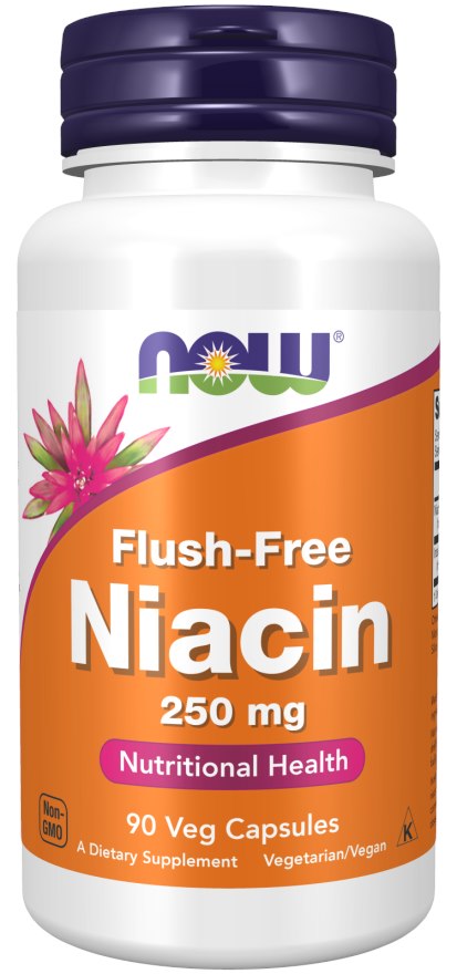 Niacin Flush-Free, 250mg - 90 vcaps