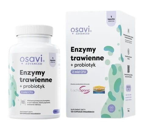 Osavi - Enzimi Digestivi e Probiotici (120 capsule)