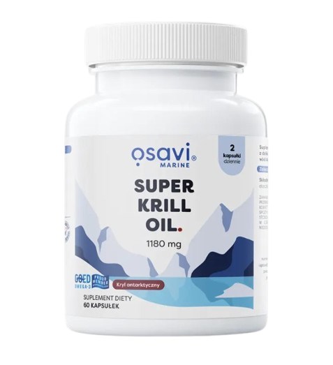 Osavi - Olio di Krill Super (Marino) 1180 mg (120 capsule molli)