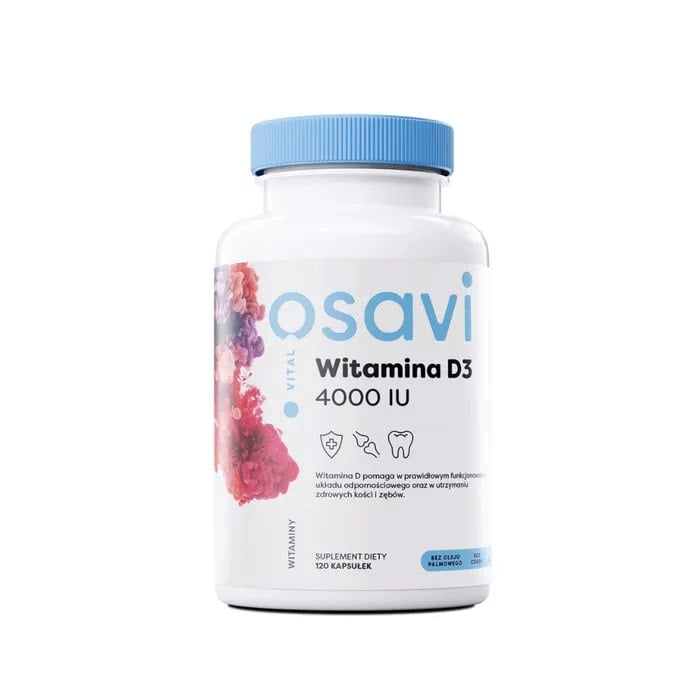 Osavi - Vitamina D3, 4000 UI (120 capsule)