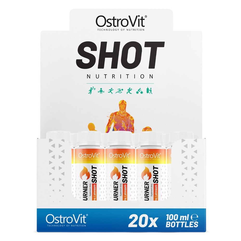 Ostrovit - Shot Brucia Grassi Senza Caffeina (20 x 100 ml)