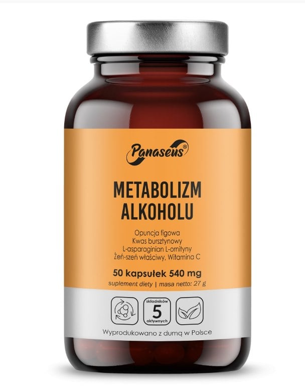 Panaseus - Metabolismo dell'Alcol (50 capsule)
