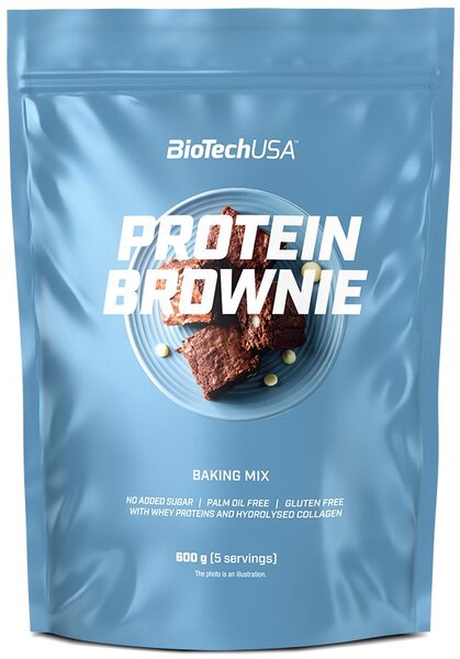 Brownie proteico - 600 g