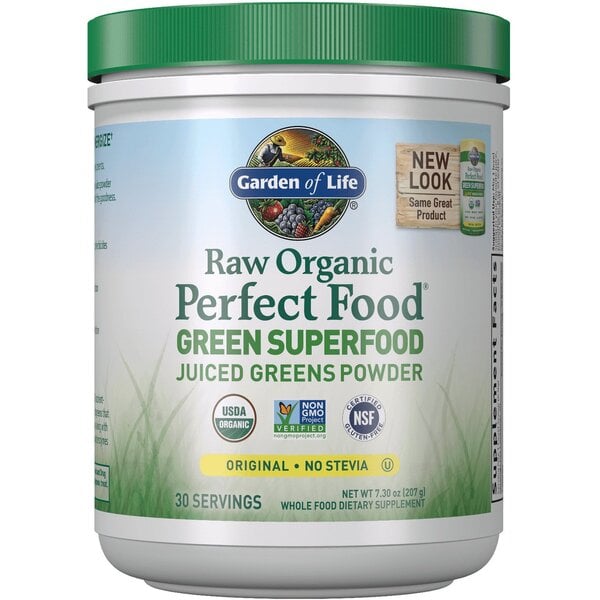 Raw Organic Perfect Food Super Food Verde, Originale - 207g