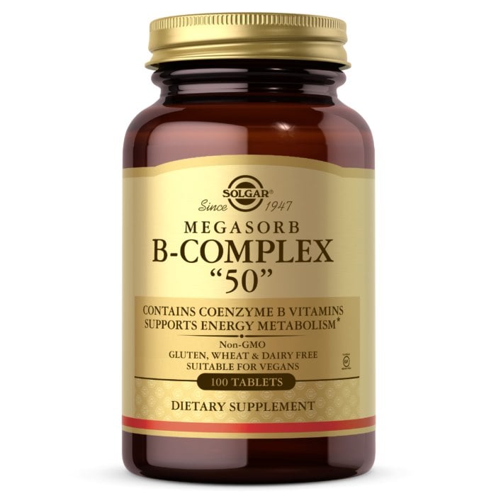 Solgar - Complesso Mega B-50 di Solgar (100 compresse)
