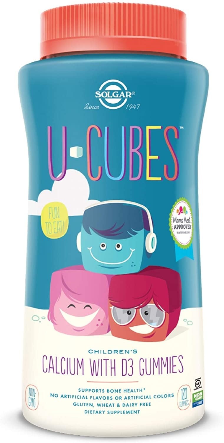 Solgar - U-Cubes di Calcio con Vitamina D3 (120 gommose)