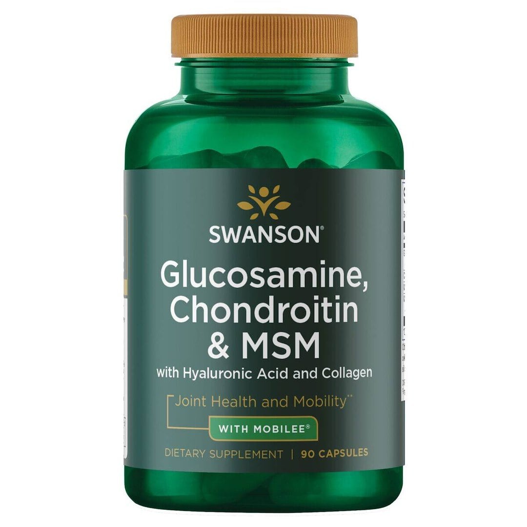 Swanson - Glucosamina, Condroitina, MSM, Acido Ialuronico, Collagene