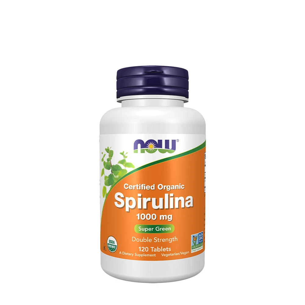 Spirulina Organic, 1000mg - 120 tabs