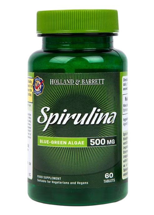 Spirulina, 500mg - 60 compresse