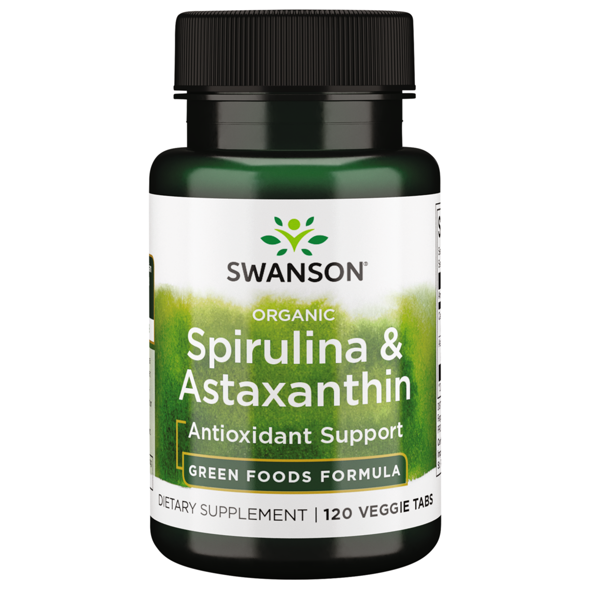 Spirulina & Astaxantina, Biologico - 120 compresse vegetali
