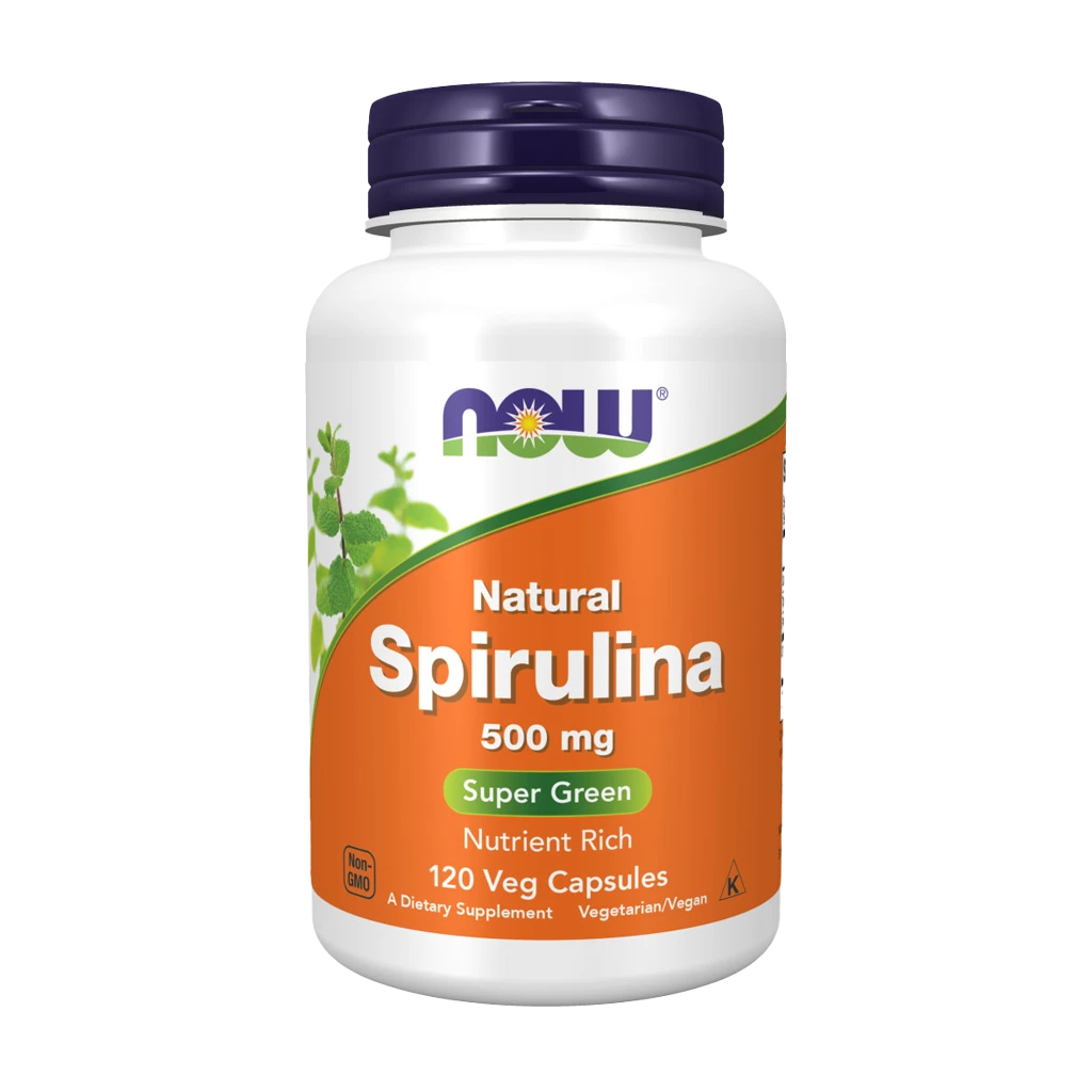 Spirulina - Naturale, 500mg - 120 vcaps