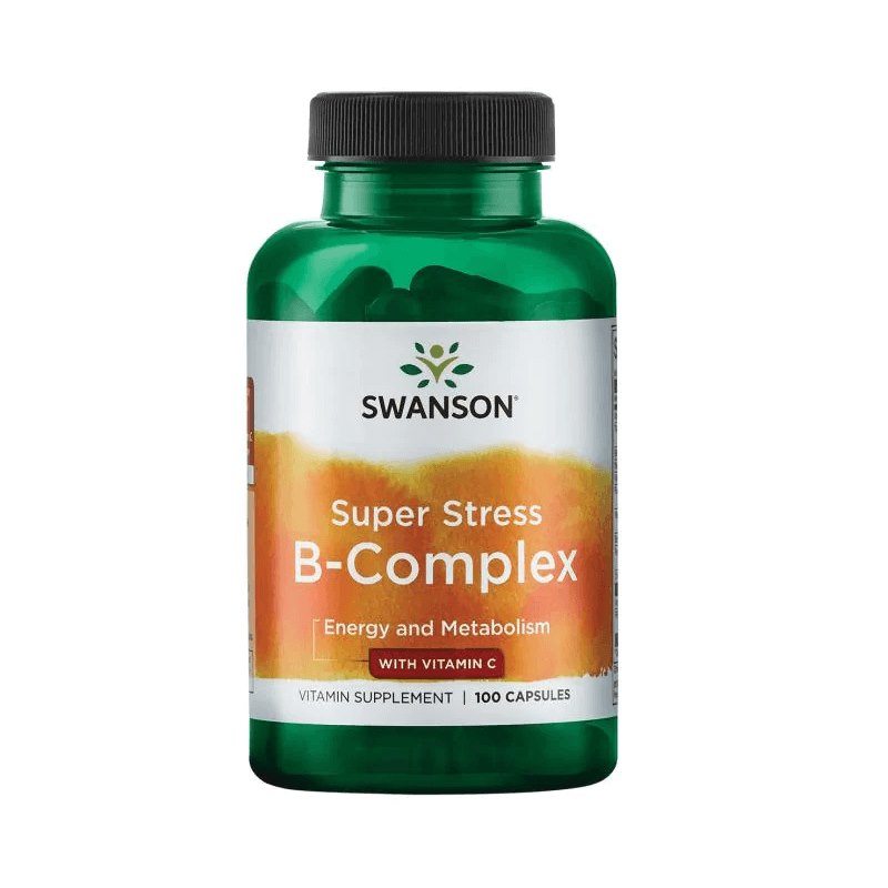 Super Stress B-Complex con Vitamina C - 100 caps