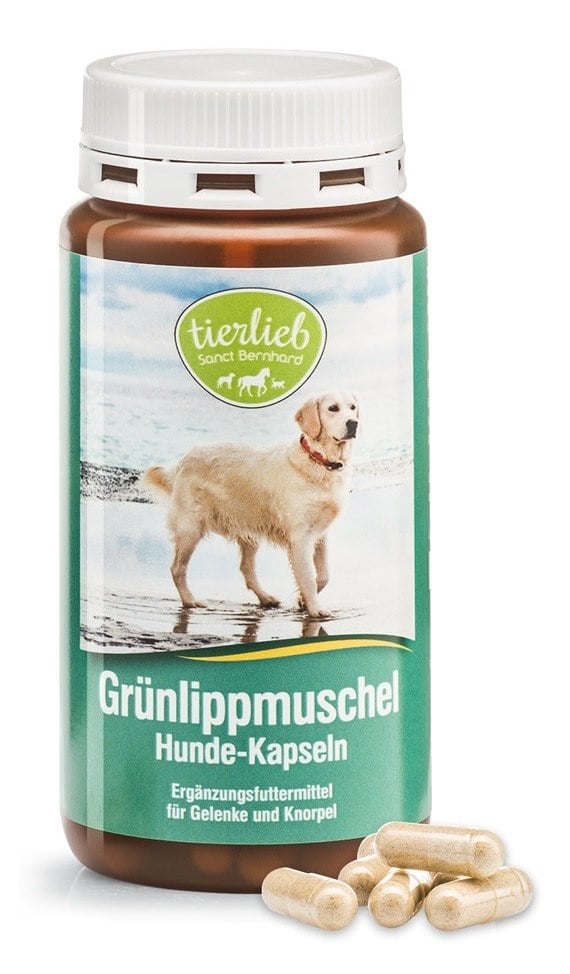 Tierlieb - Capsule per Cani con Estratto di Cozza Verde (150 capsule)