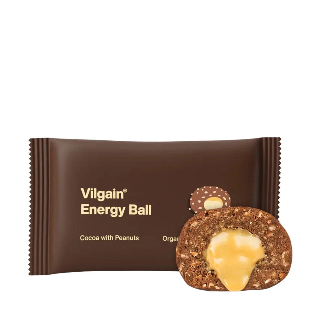Vilgain - Pallina Energetica Bio Vilgain (30 g, Cacao con Arachidi)