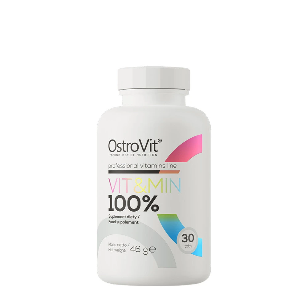 OstroVit - Vit&Min 100% - 30 compresse