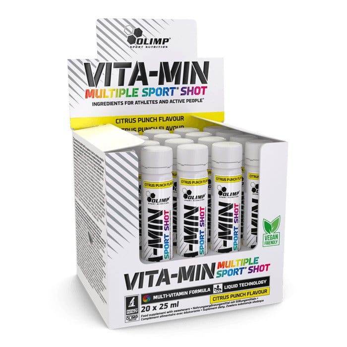 Vita-Min Multiple Sport Shots, Citrus Punch (EAN 5901330079986) - 20 x 25 ml.
