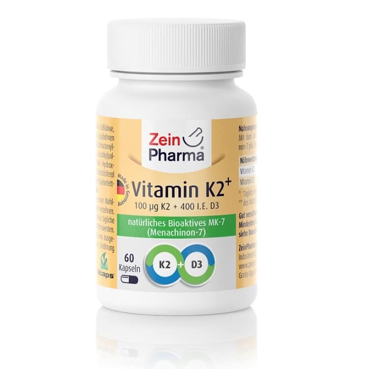 Vitamina K2+ Menachinon-7, 100mcg - 60 caps