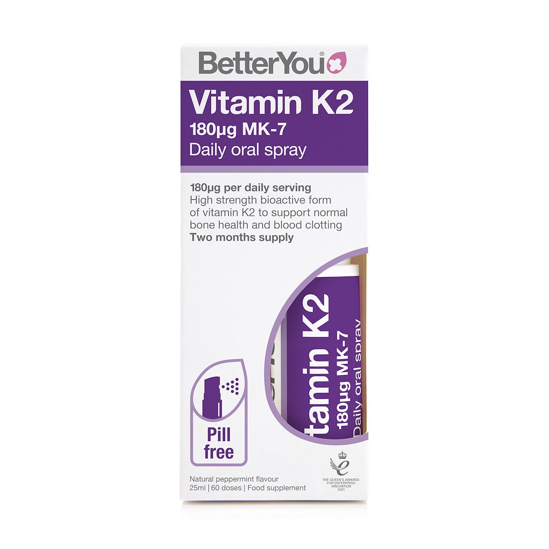 Vitamina K2 Oral, spray orale giornaliero - 25 ml.