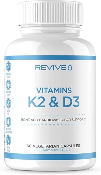 Vitamine K2 + D3 - 60 vcaps