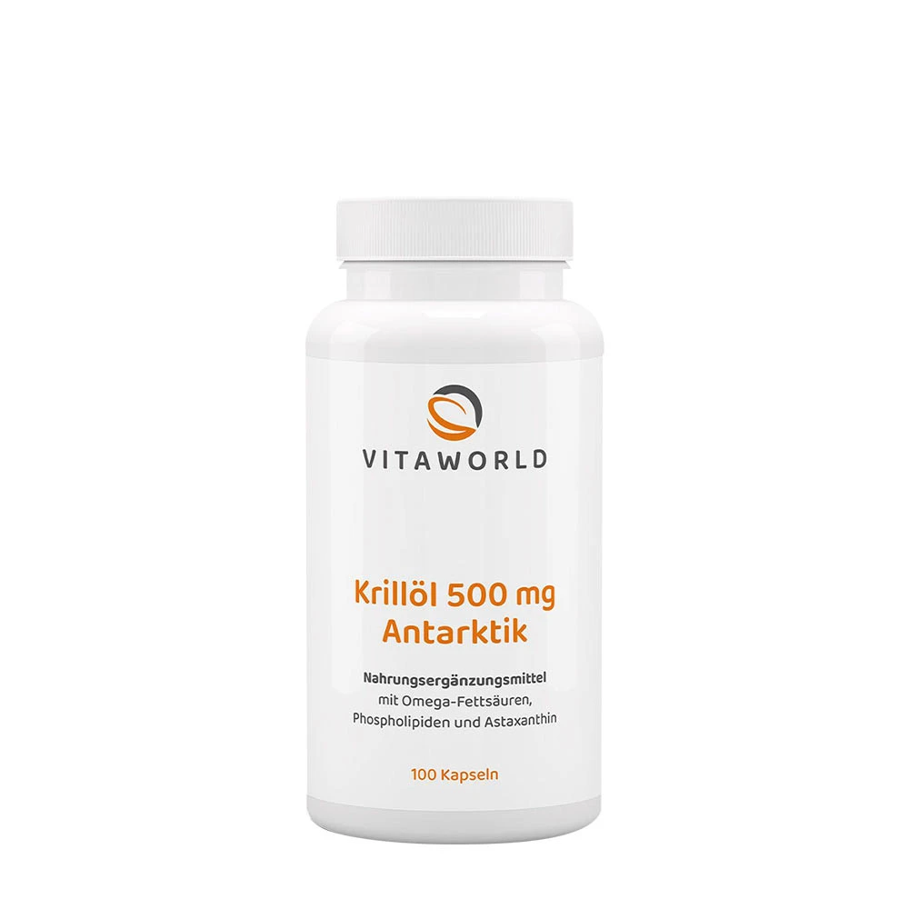 Vitaworld - Olio di Krill Antartico 500 mg (100 Capsule)