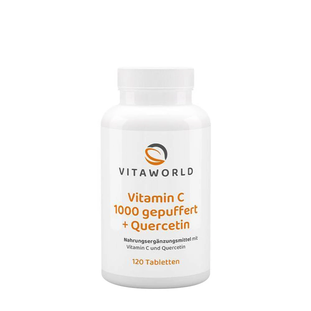 Vitaworld - Vitamina C 1000 Tamponata + Quercetina (120 Compresse)