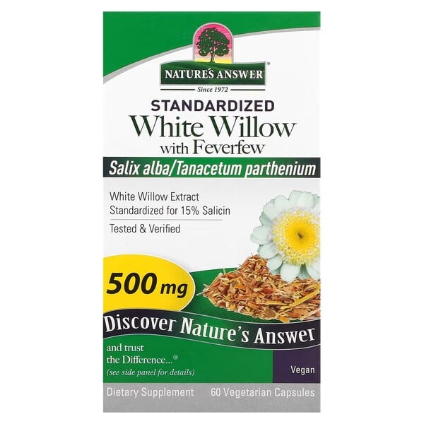 Salice Bianco con Tanaceto - 60 capsule vegetali