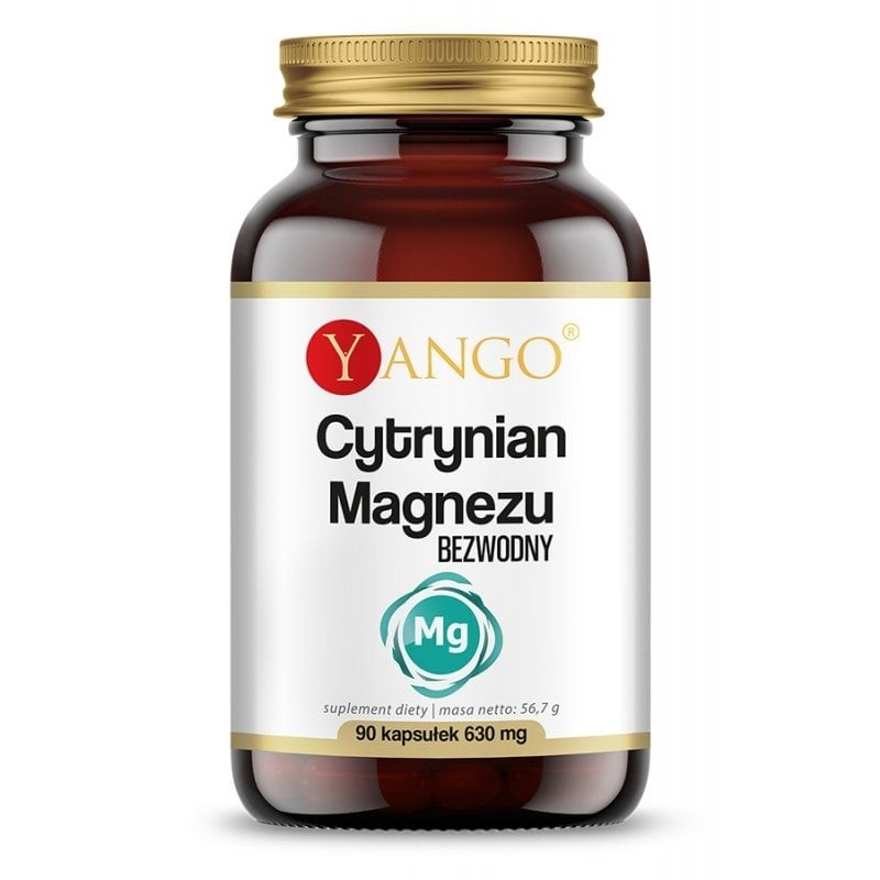 Yango - Citrato di Magnesio Anidro (90 capsule)