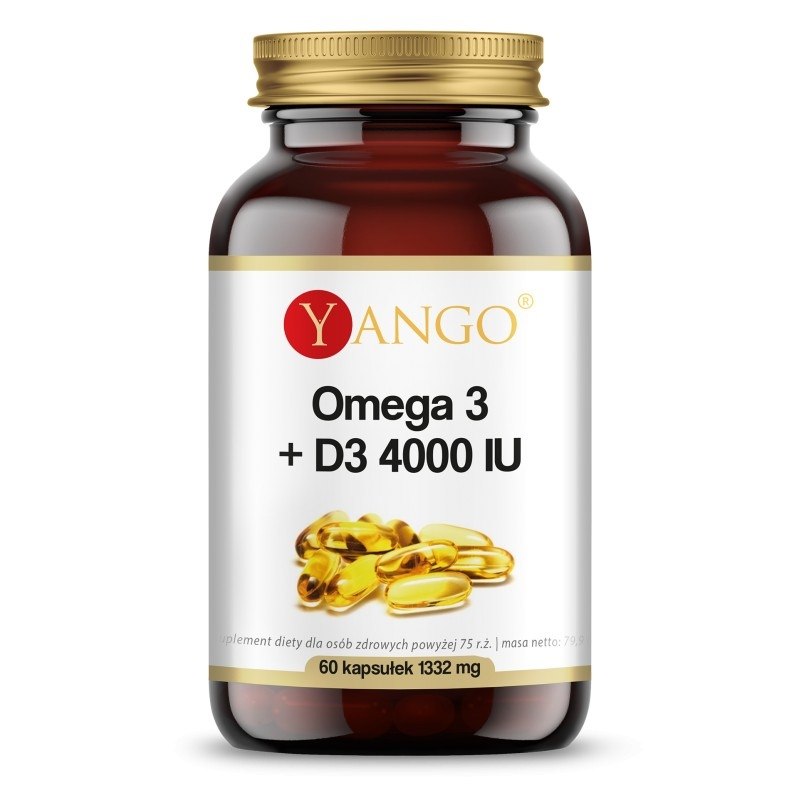 Yango - Omega 3 + D3 4000 UI (60 capsule)